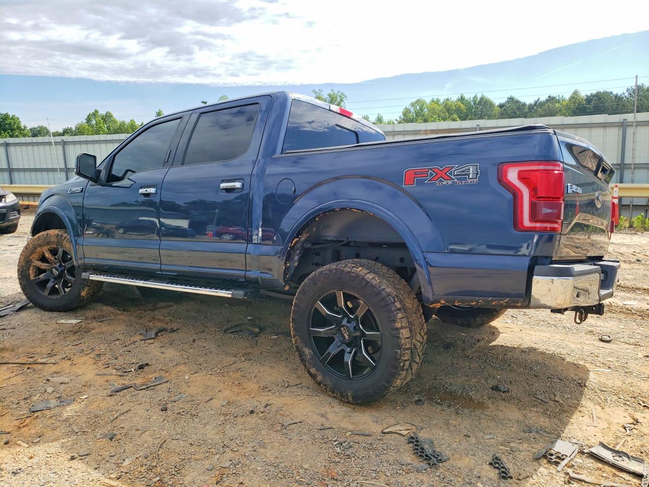 2015 Ford F150 Supercrew Blue vin: 1FTEW1EG0FFC45337