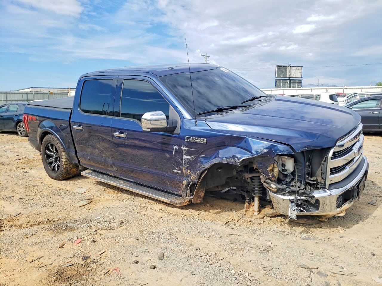 2015 Ford F150 Supercrew Blue vin: 1FTEW1EG0FFC45337
