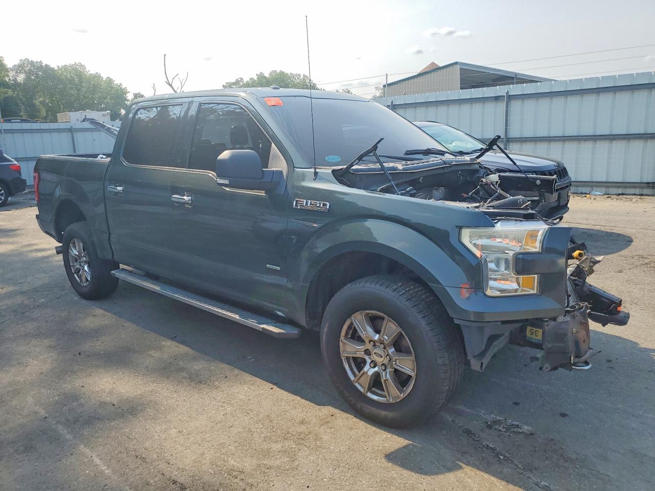 2015 Ford F150 Supercrew Green vin: 1FTEW1EG0FFC82713