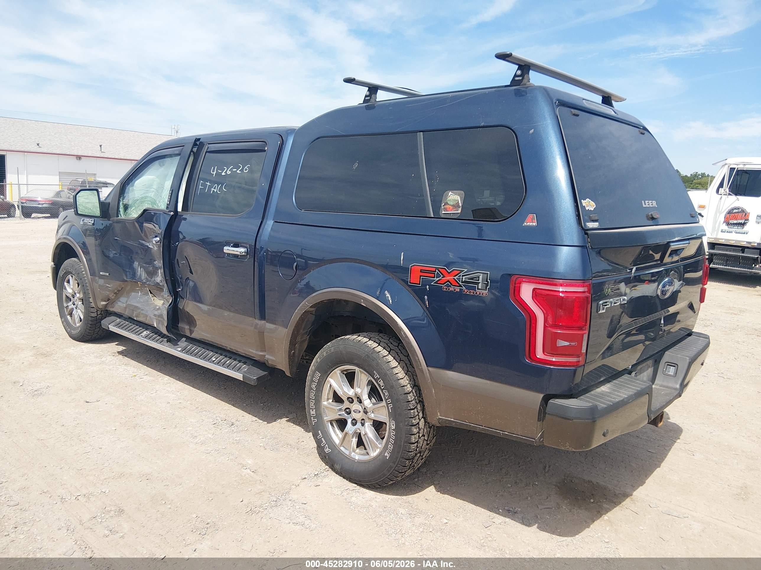2015 Ford F-150 King Ranch/lariat/platinum/xl/xlt Blue vin: 1FTEW1EG0FFC83246