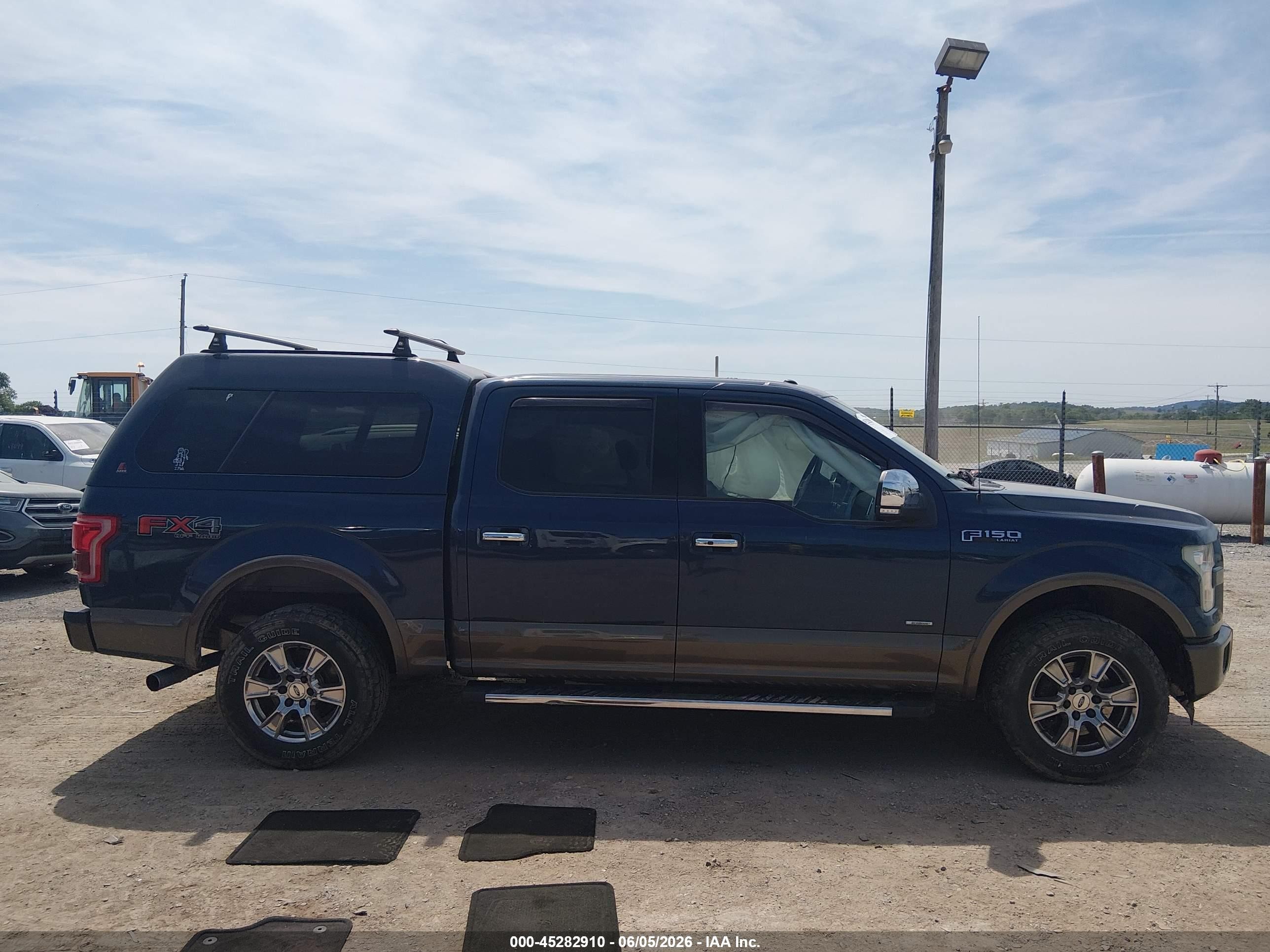 2015 Ford F-150 King Ranch/lariat/platinum/xl/xlt Blue vin: 1FTEW1EG0FFC83246