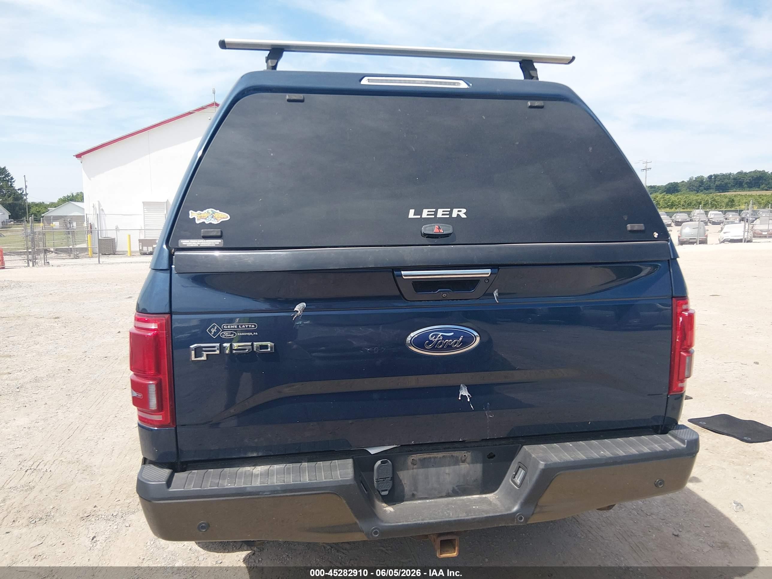 2015 Ford F-150 King Ranch/lariat/platinum/xl/xlt Blue vin: 1FTEW1EG0FFC83246