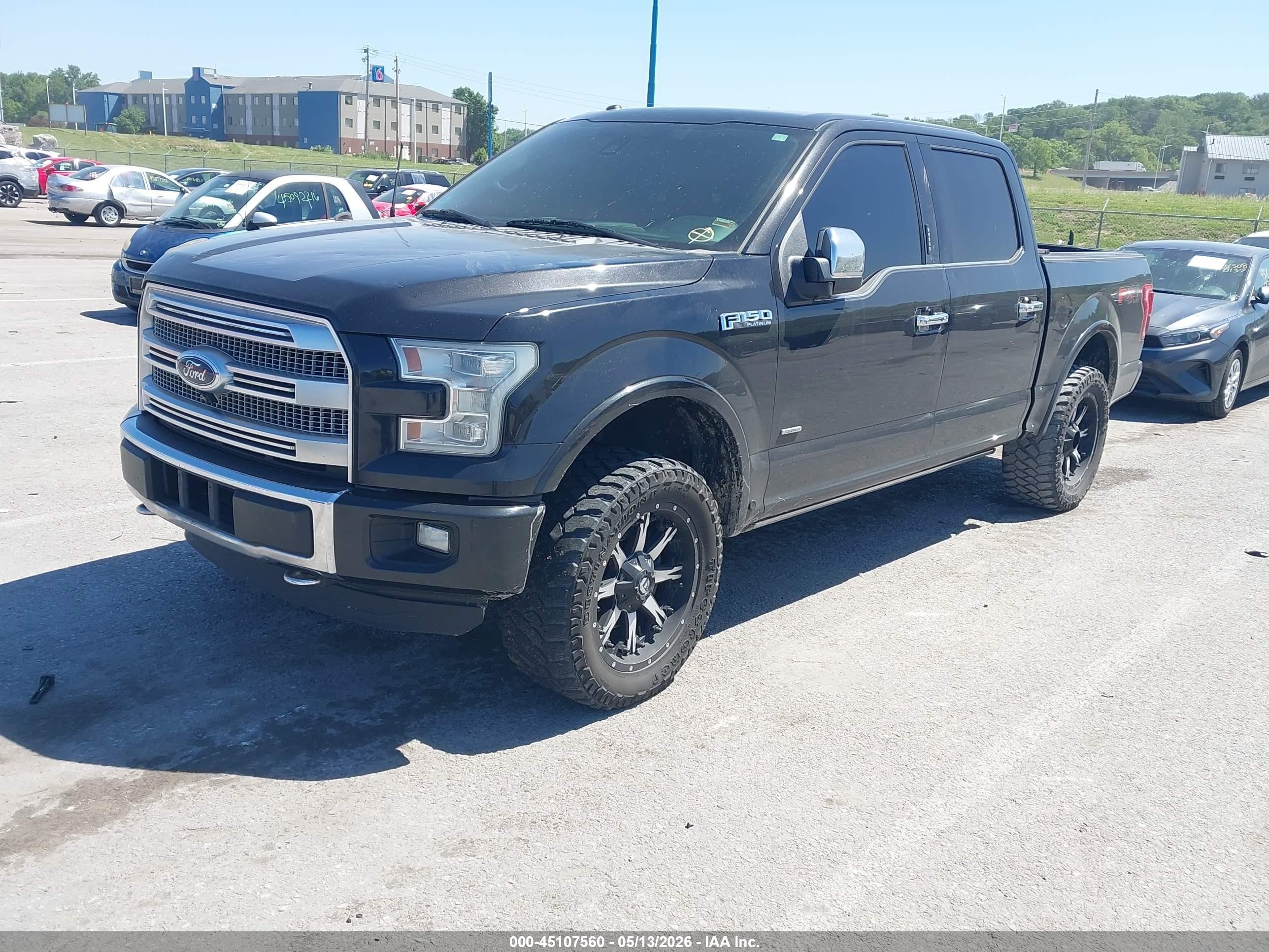 2015 Ford F-150 Platinum Black vin: 1FTEW1EG0FFD06220