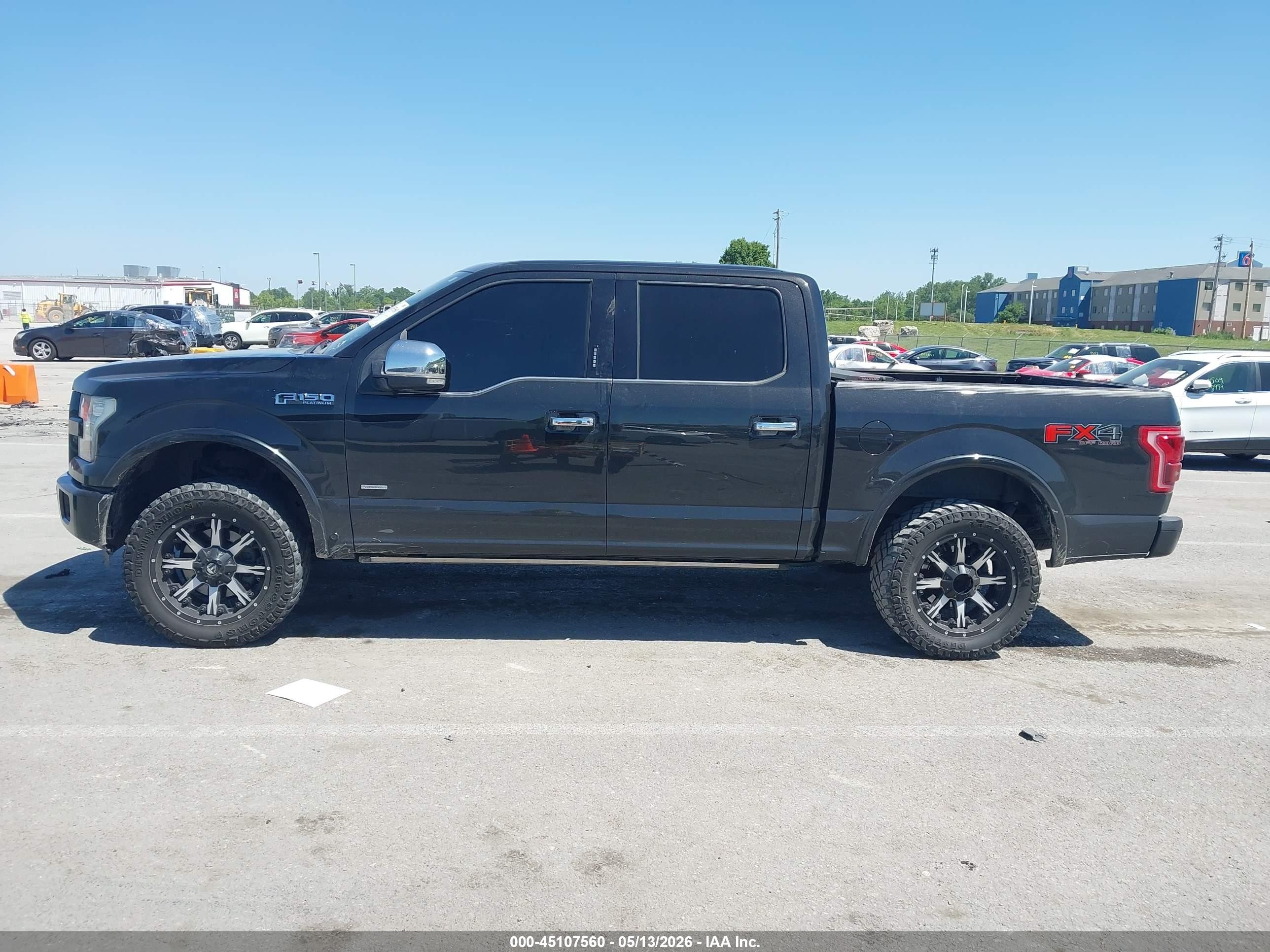 2015 Ford F-150 Platinum Black vin: 1FTEW1EG0FFD06220