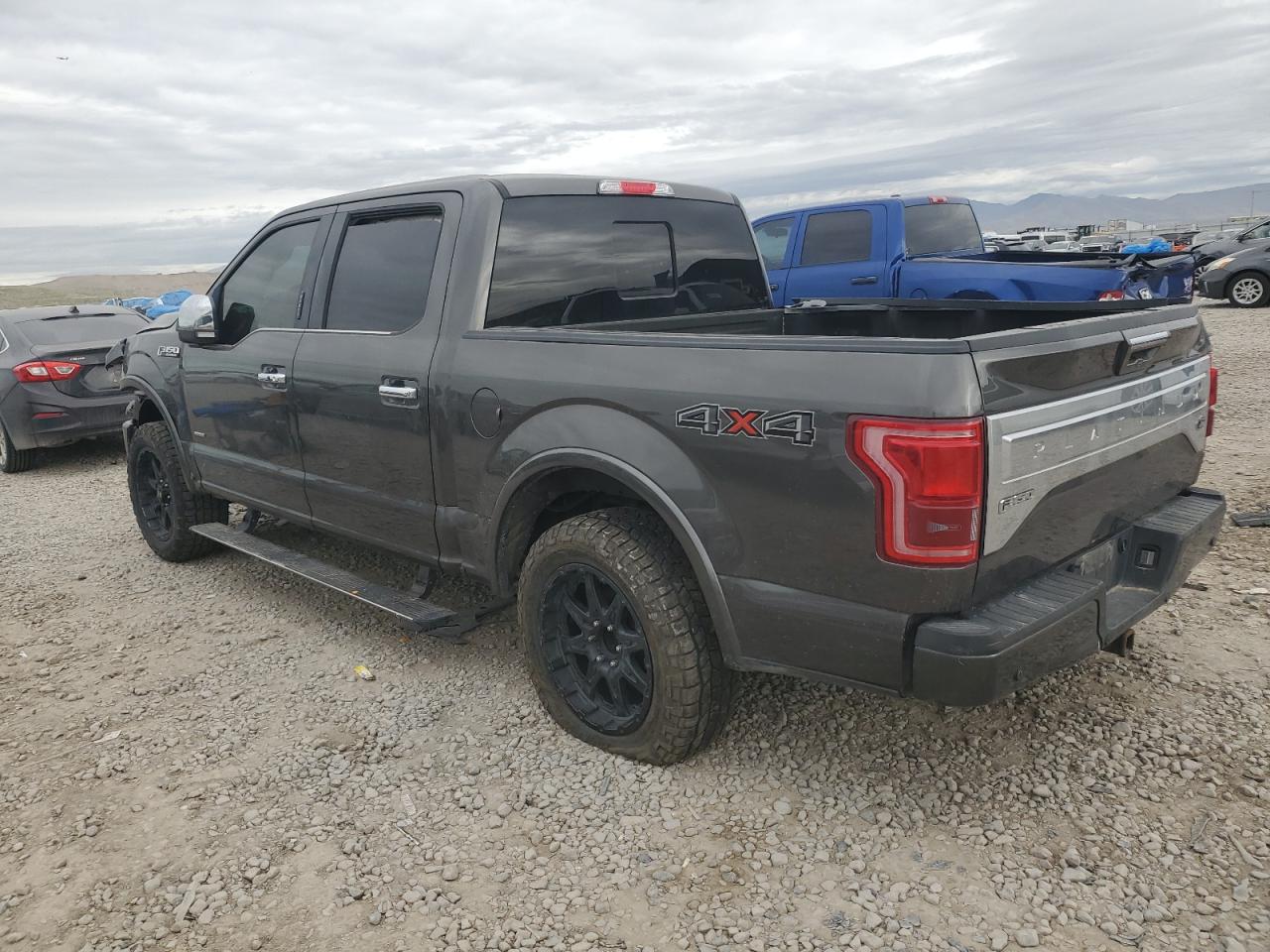 2015 Ford F150 Supercrew Charcoal vin: 1FTEW1EG0FFD08548