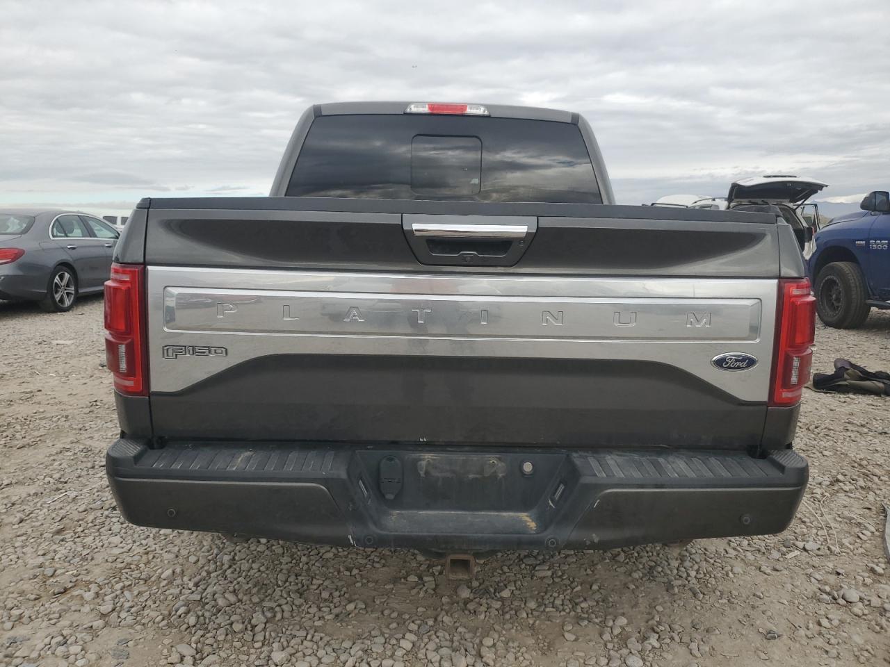 2015 Ford F150 Supercrew Charcoal vin: 1FTEW1EG0FFD08548
