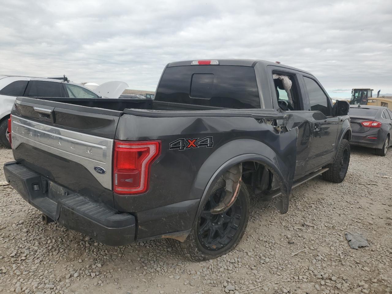 2015 Ford F150 Supercrew Charcoal vin: 1FTEW1EG0FFD08548