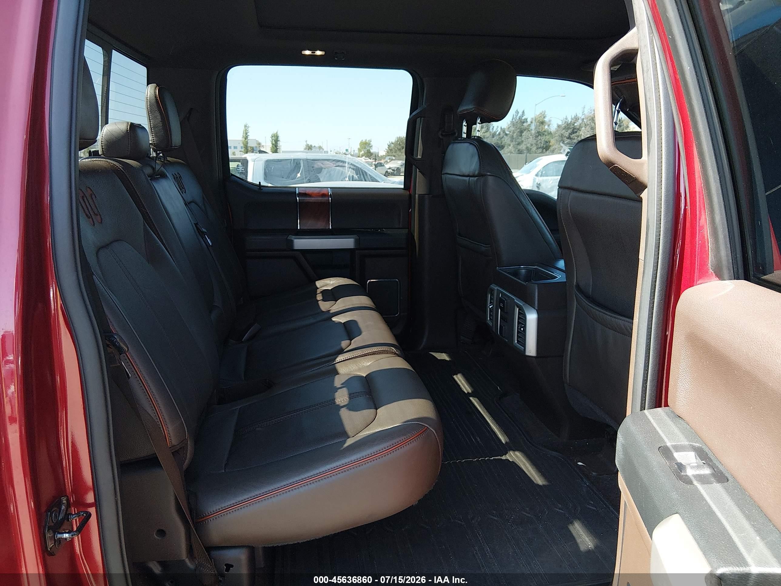 2015 Ford F-150 King Ranch Burgundy vin: 1FTEW1EG0FKD72676