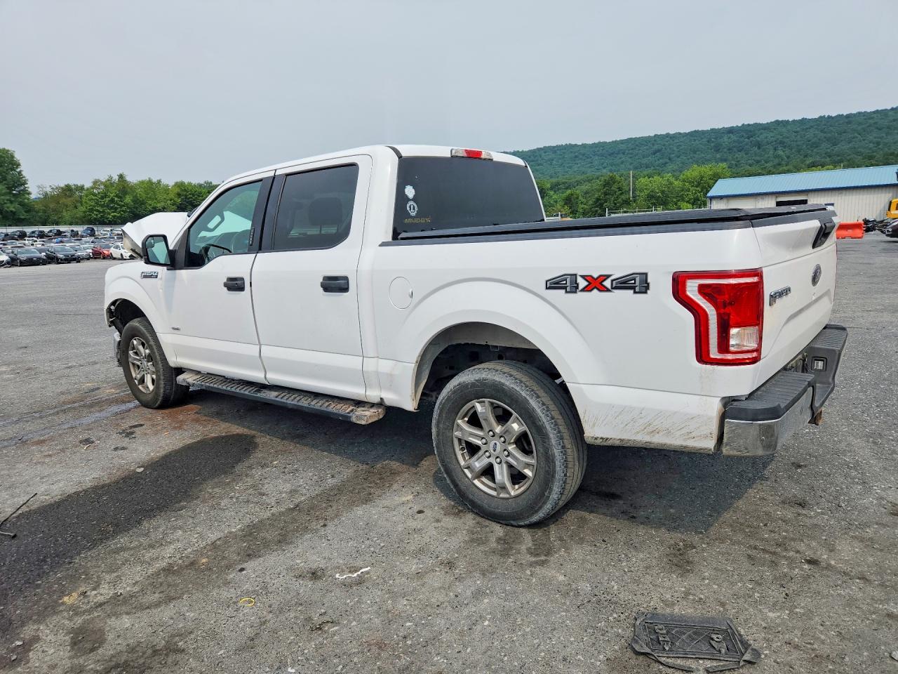 2015 Ford F150 Supercrew Белый vin: 1FTEW1EG0FKD75707