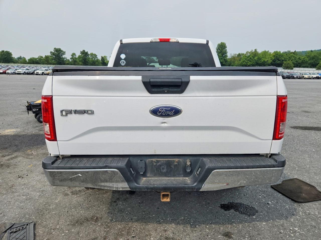 2015 Ford F150 Supercrew Белый vin: 1FTEW1EG0FKD75707