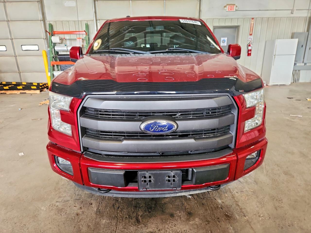 2015 Ford F150 Supercrew Burgundy vin: 1FTEW1EG0FKD96461