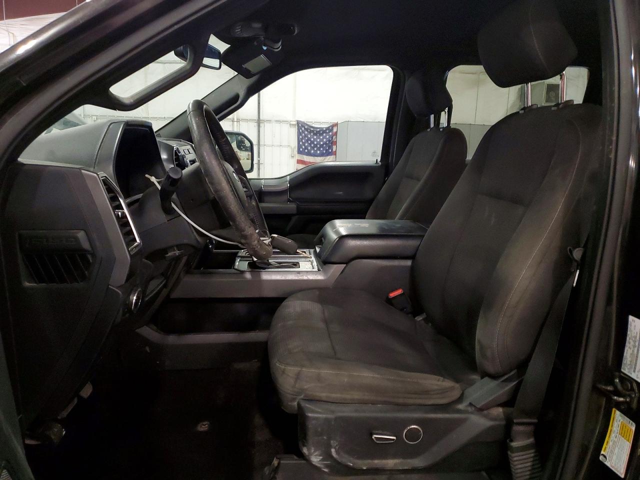 2015 Ford F150 Supercrew Black vin: 1FTEW1EG0FKF24679