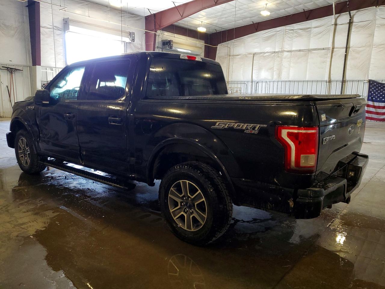 2015 Ford F150 Supercrew Black vin: 1FTEW1EG0FKF24679