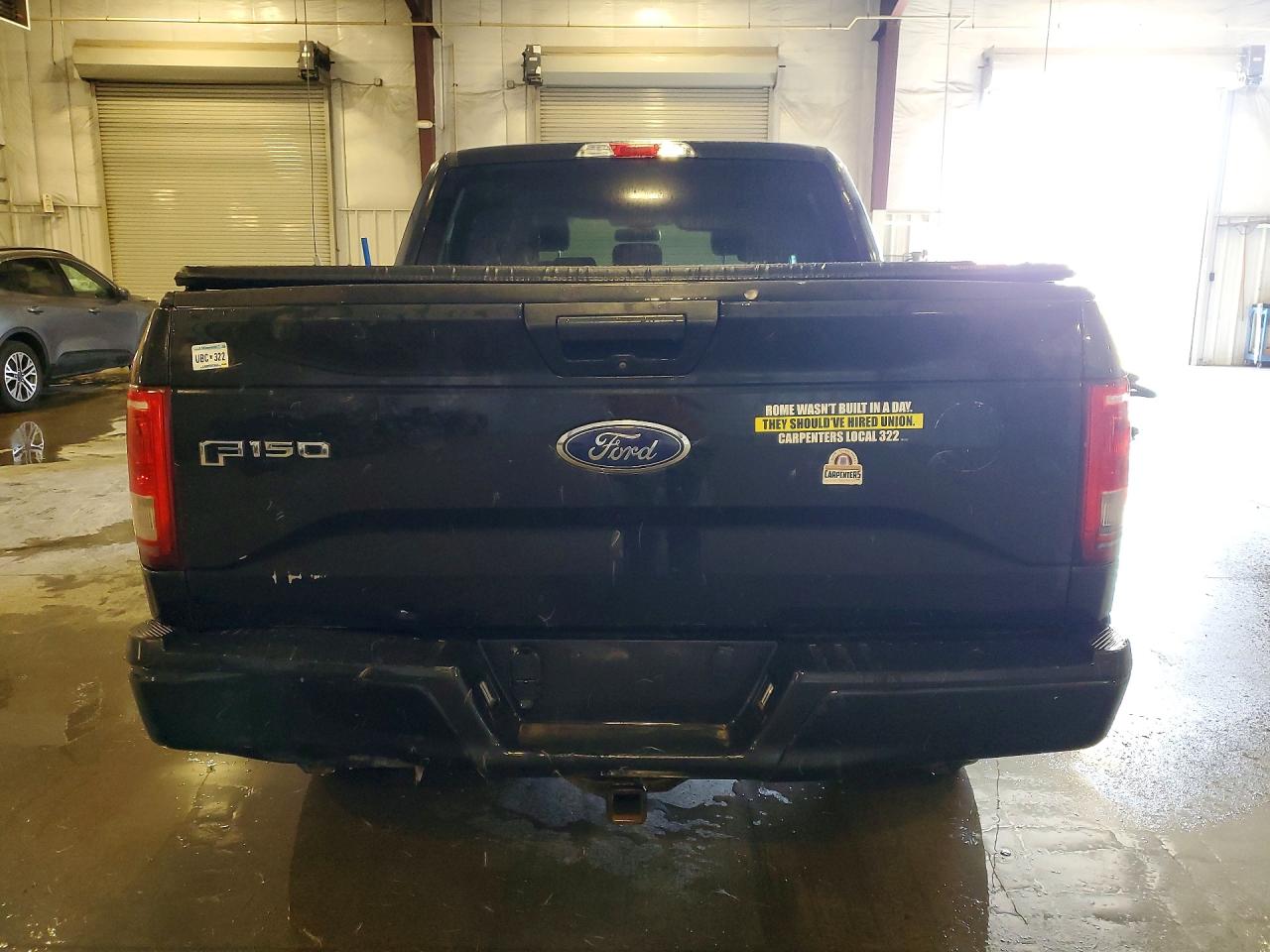 2015 Ford F150 Supercrew Black vin: 1FTEW1EG0FKF24679