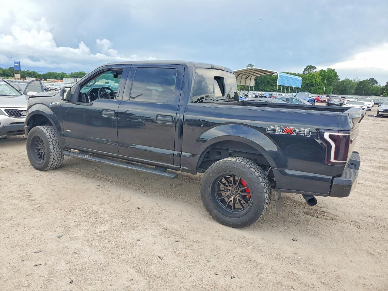 2016 Ford F150 Supercrew Черный vin: 1FTEW1EG0GKF13229