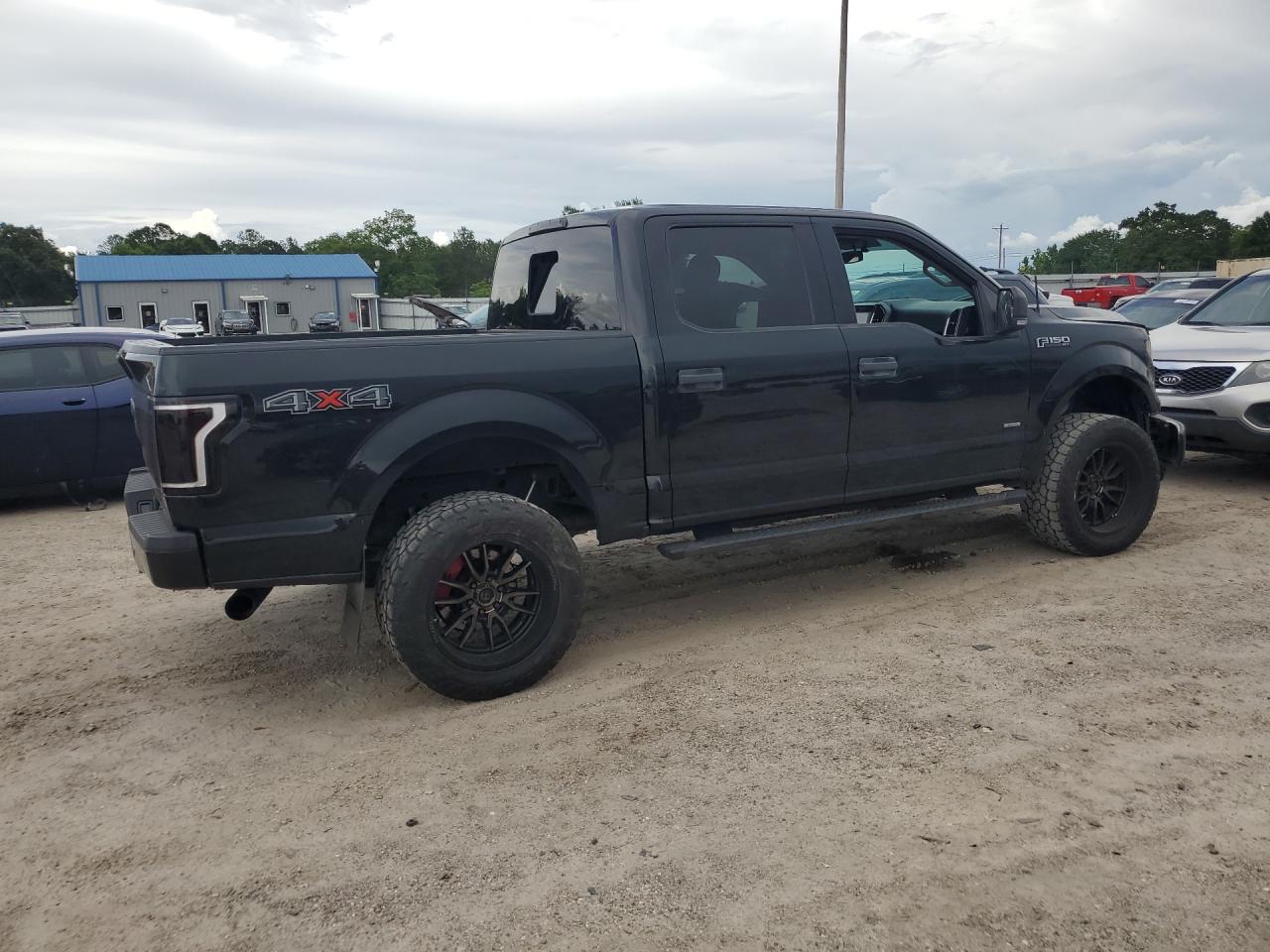 2016 Ford F150 Supercrew Черный vin: 1FTEW1EG0GKF13229