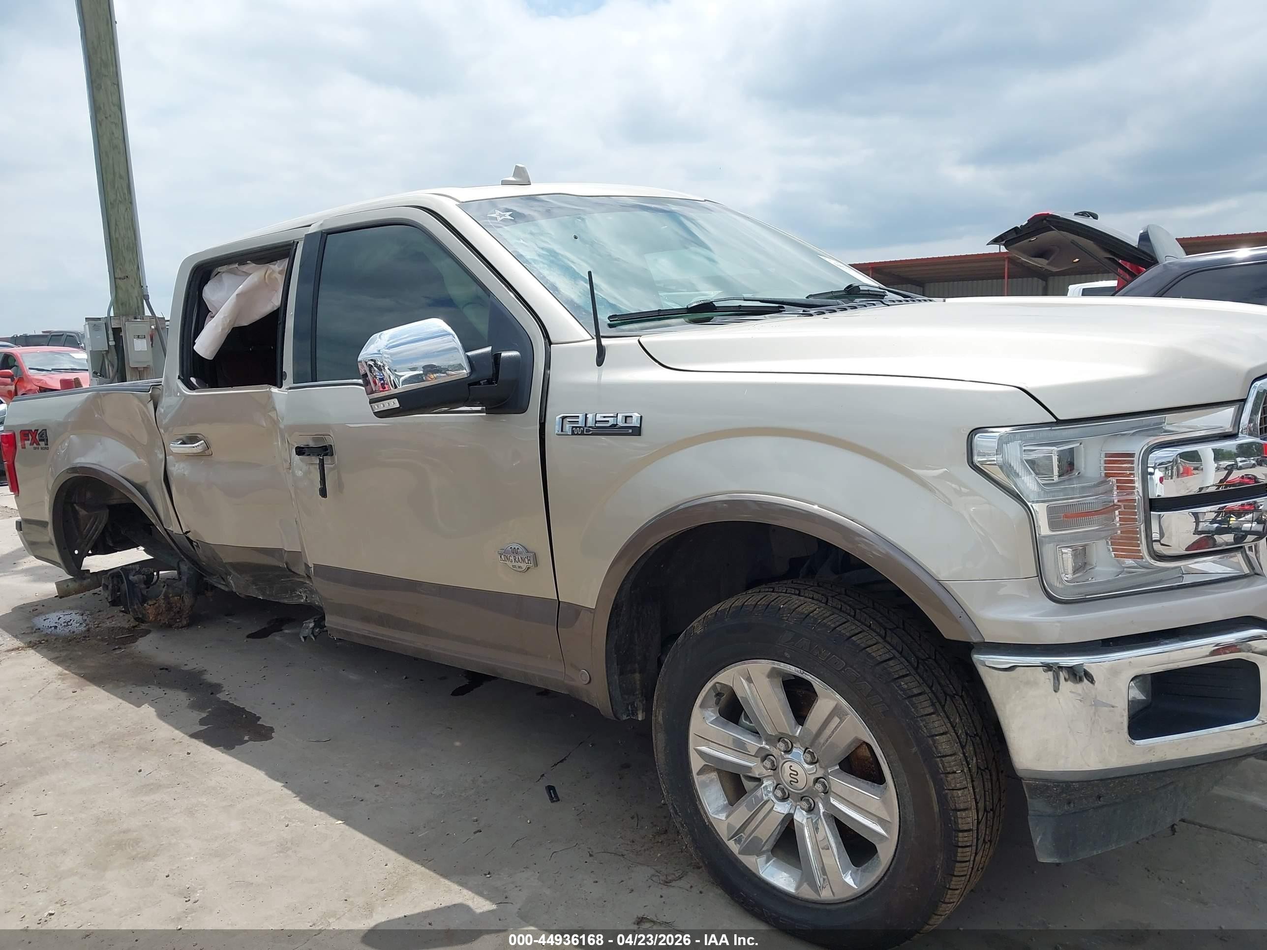 2018 Ford F-150 King Ranch Tan vin: 1FTEW1EG0JFA80317