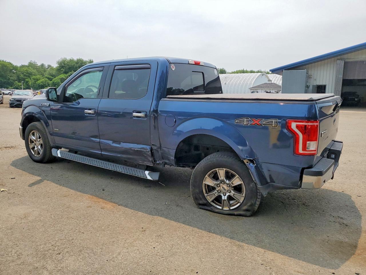 2015 Ford F150 Supercrew Blue vin: 1FTEW1EG1FFA04290