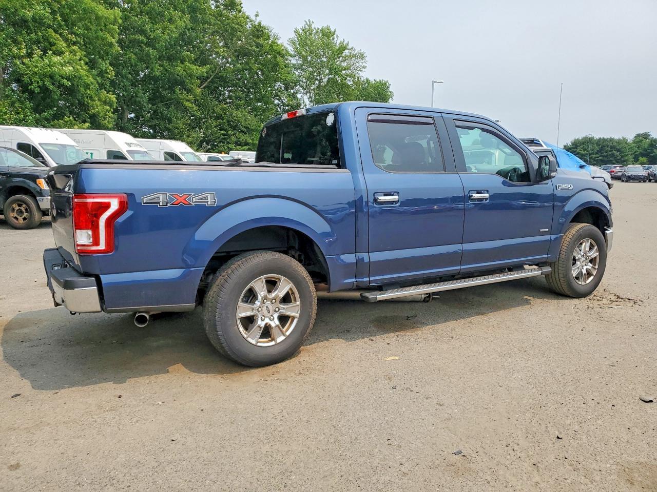 2015 Ford F150 Supercrew Blue vin: 1FTEW1EG1FFA04290