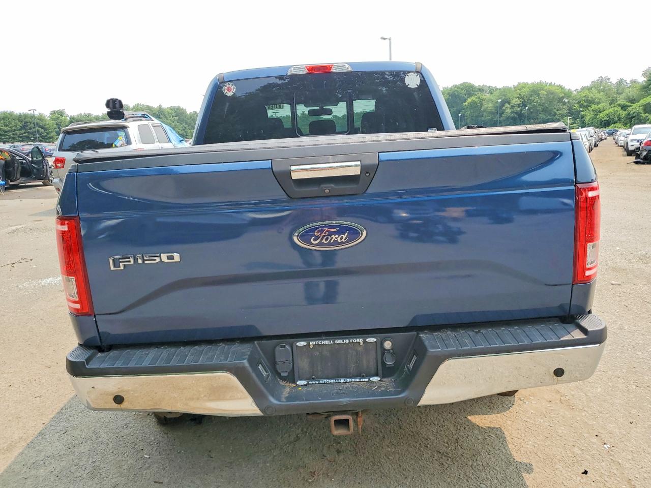 2015 Ford F150 Supercrew Blue vin: 1FTEW1EG1FFA04290