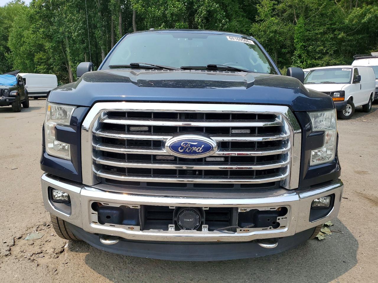 2015 Ford F150 Supercrew Blue vin: 1FTEW1EG1FFA04290