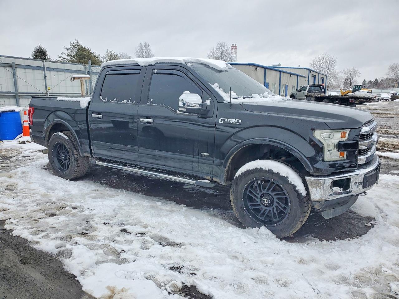 2015 Ford F150 Supercrew Black vin: 1FTEW1EG1FFA22353