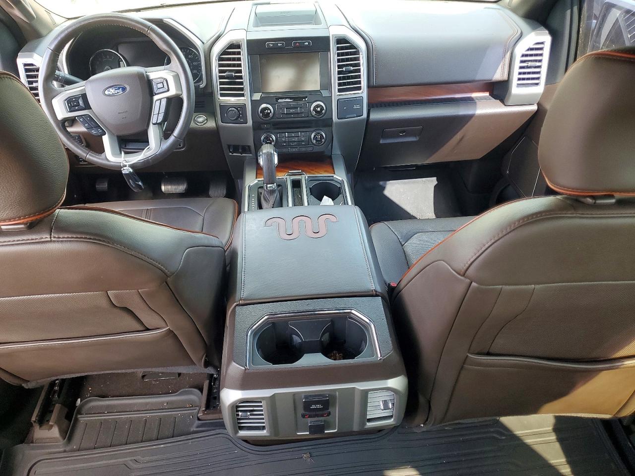 2015 Ford F150 Supercrew Brown vin: 1FTEW1EG1FFA50962