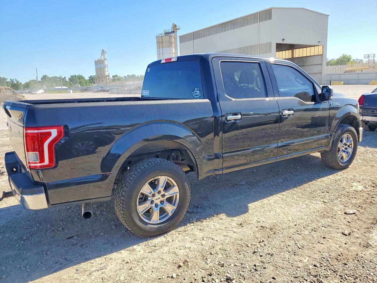 2015 Ford F150 Supercrew Black vin: 1FTEW1EG1FFB88548