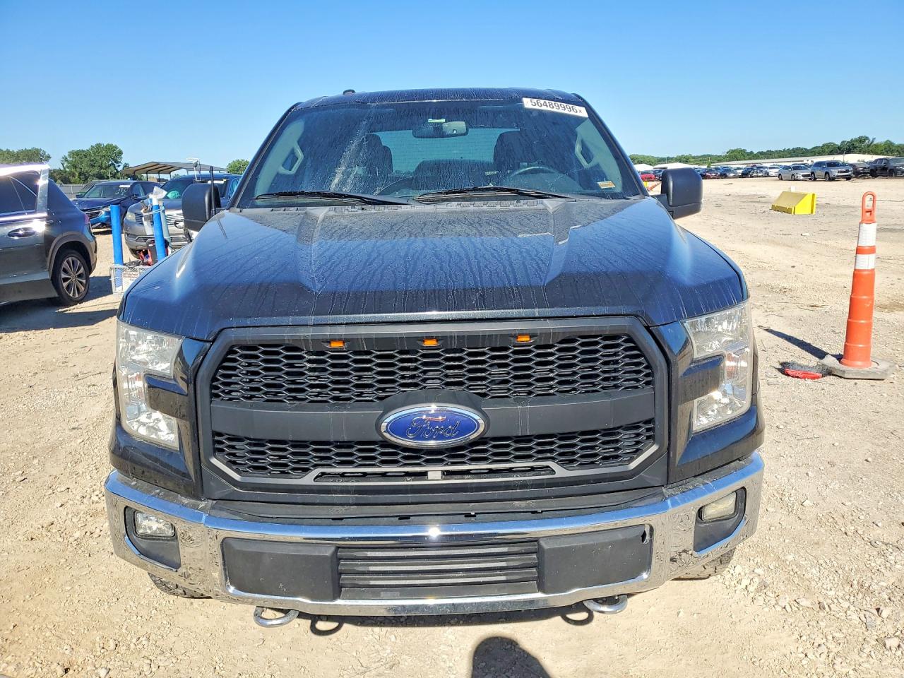 2015 Ford F150 Supercrew Black vin: 1FTEW1EG1FFB88548
