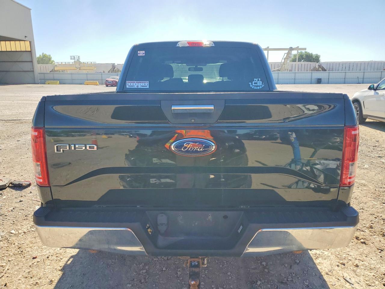 2015 Ford F150 Supercrew Black vin: 1FTEW1EG1FFB88548