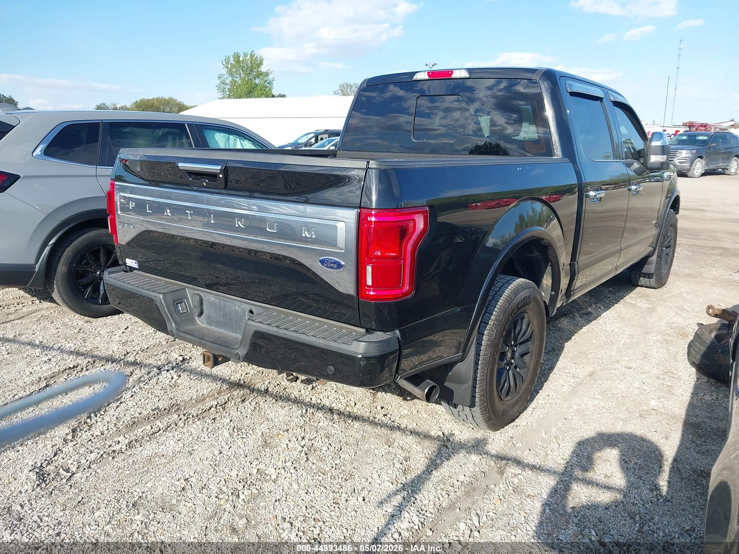 2015 Ford F-150 Platinum Black vin: 1FTEW1EG1FFB91482