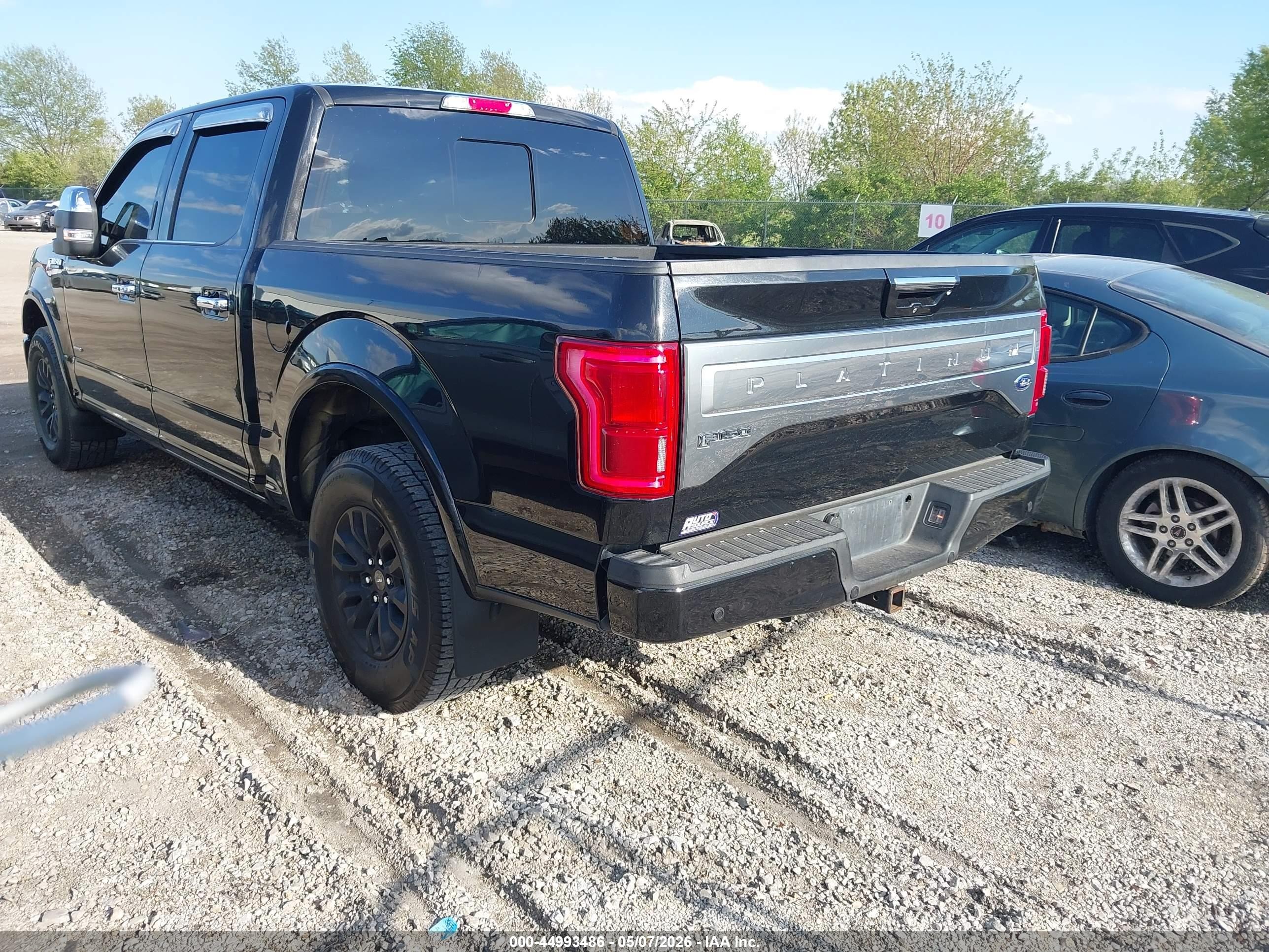 2015 Ford F-150 Platinum Black vin: 1FTEW1EG1FFB91482