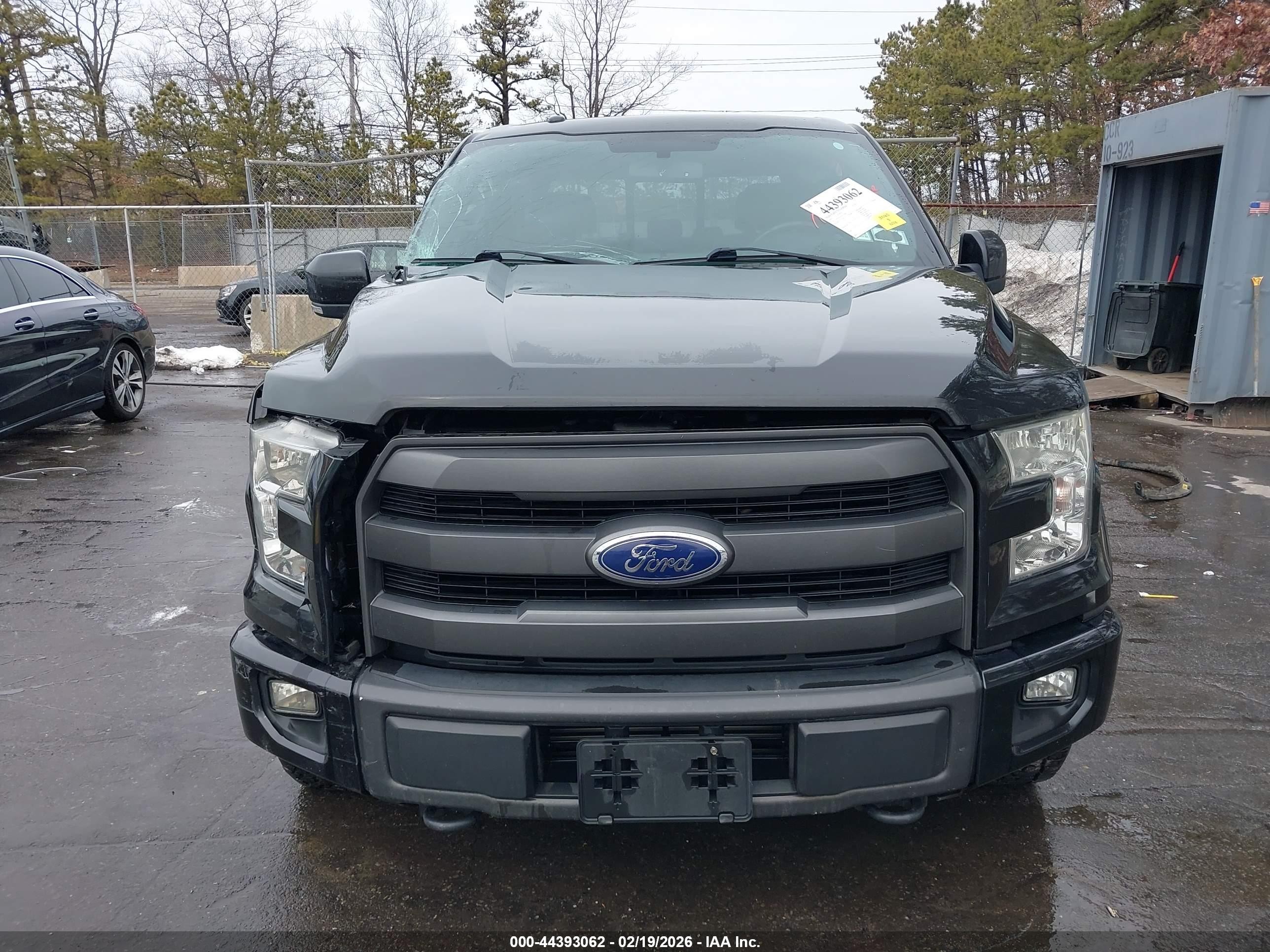 2015 Ford F-150 Lariat Черный vin: 1FTEW1EG1FFC02304