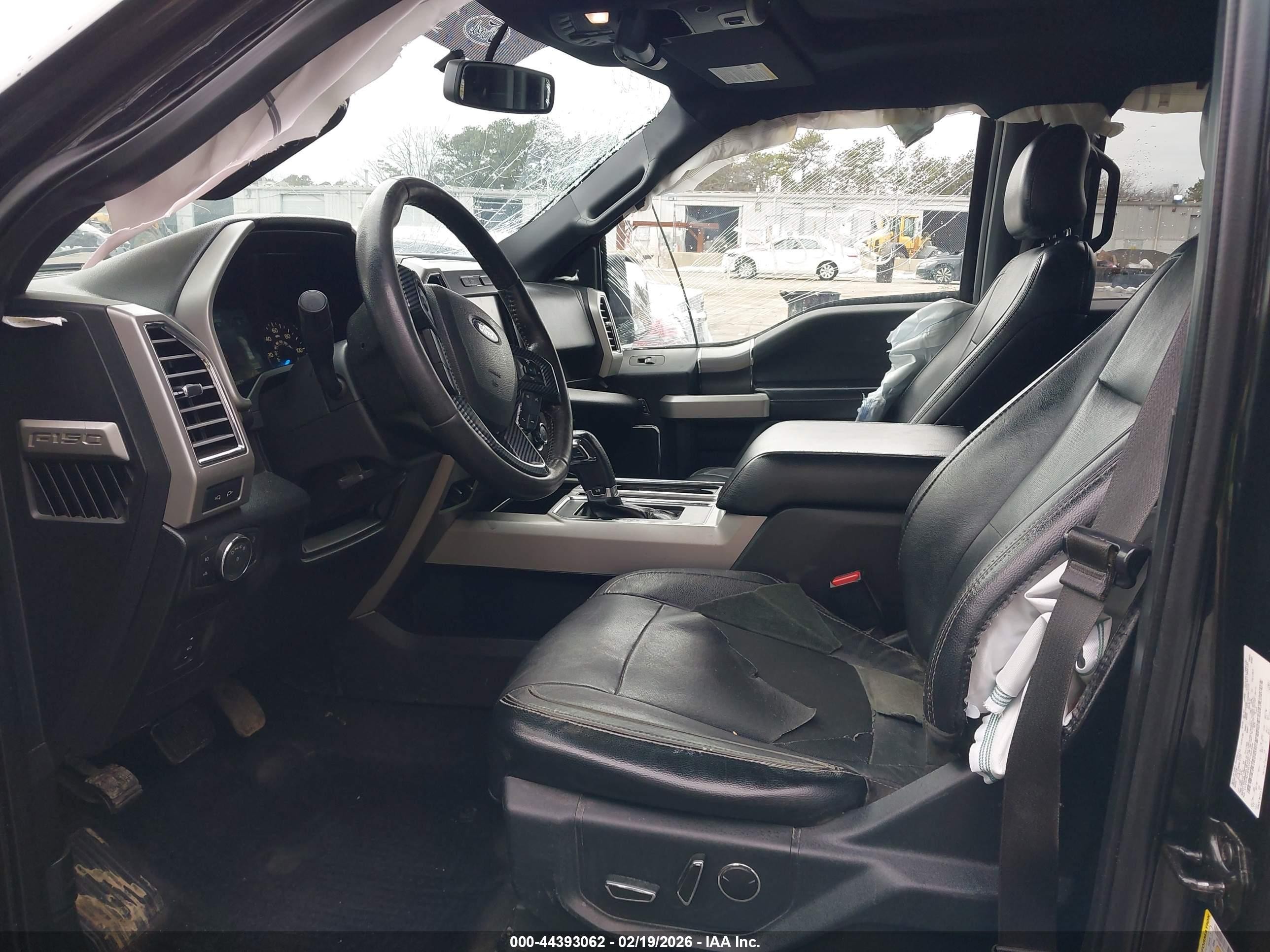 2015 Ford F-150 Lariat Черный vin: 1FTEW1EG1FFC02304