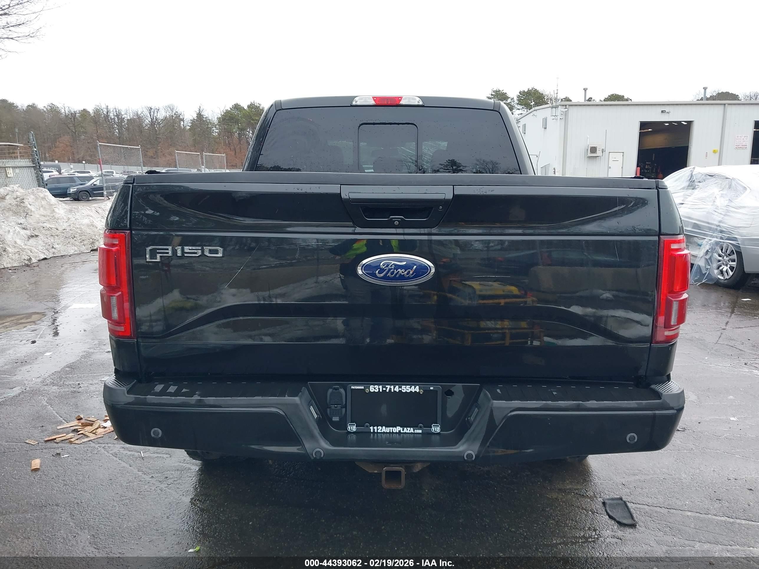 2015 Ford F-150 Lariat Черный vin: 1FTEW1EG1FFC02304