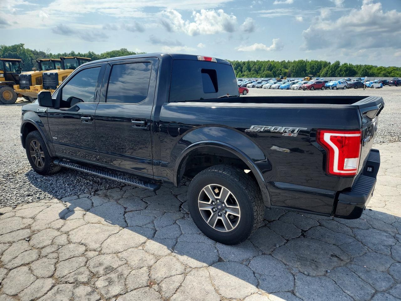 2015 Ford F150 Supercrew Black vin: 1FTEW1EG1FFC12993