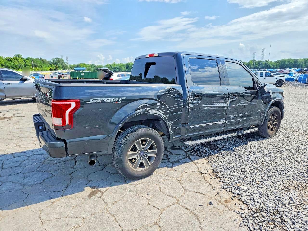 2015 Ford F150 Supercrew Black vin: 1FTEW1EG1FFC12993