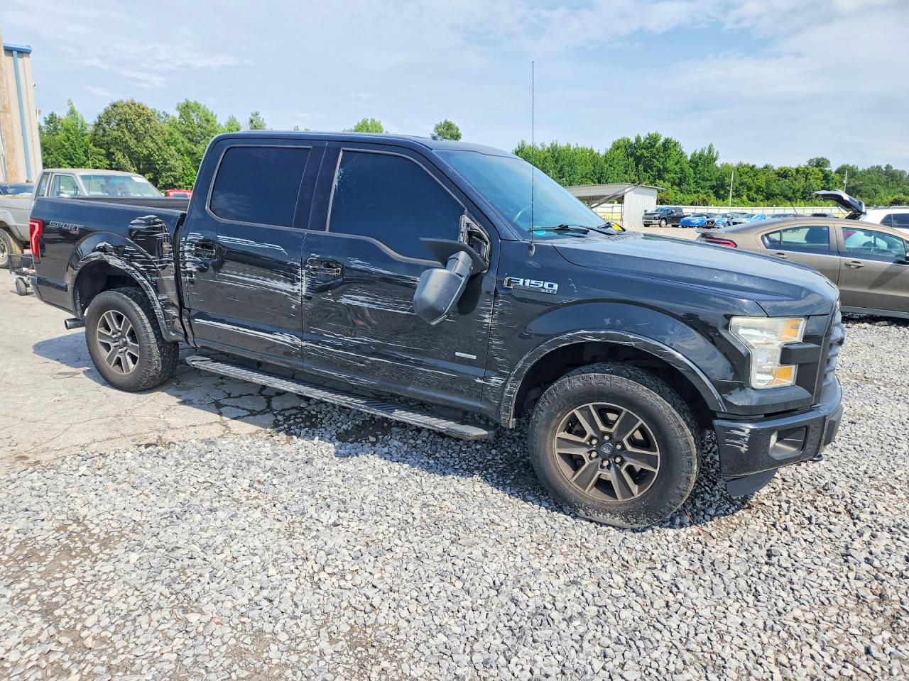 2015 Ford F150 Supercrew Black vin: 1FTEW1EG1FFC12993