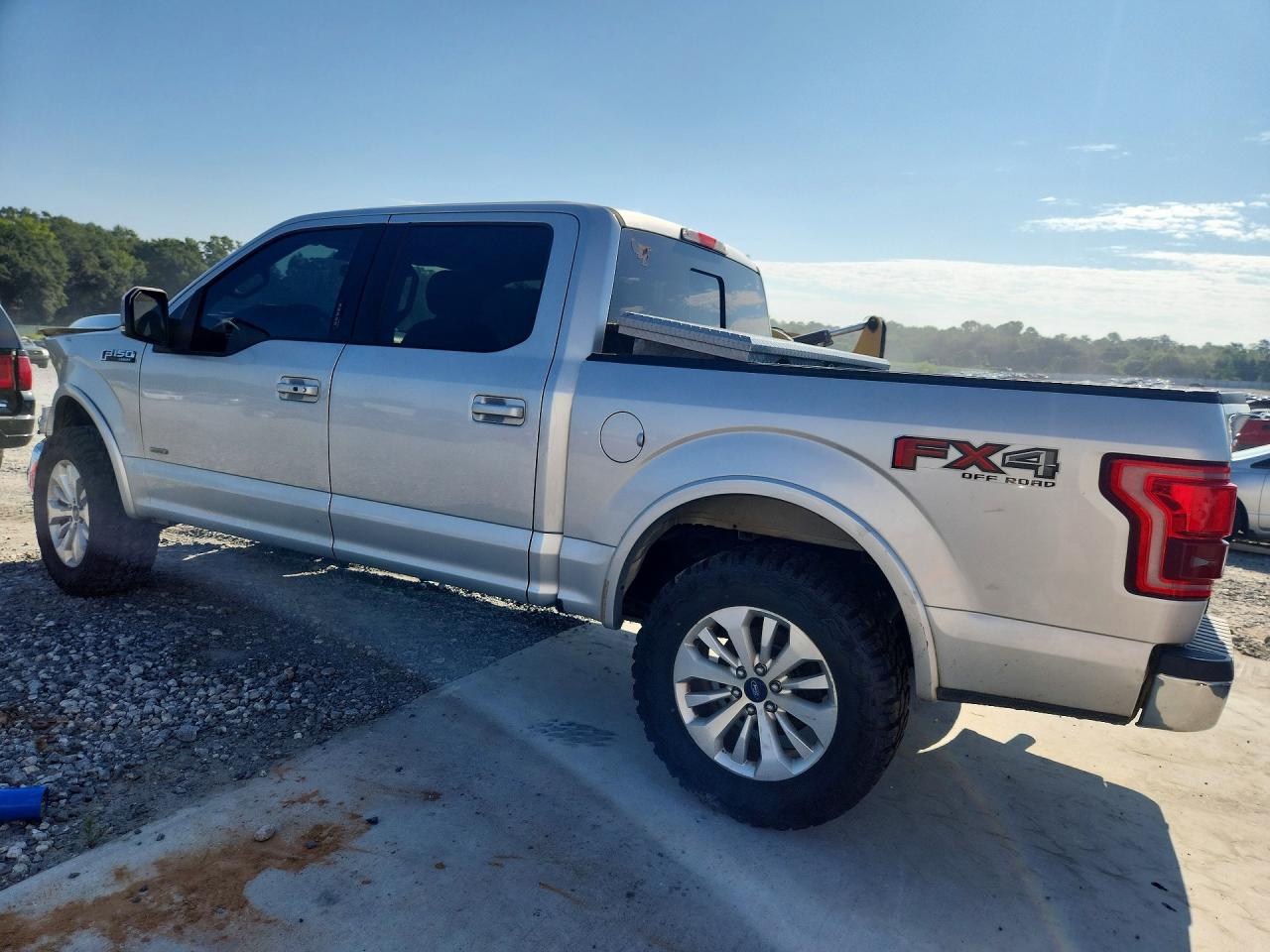 2015 Ford F150 Supercrew Silver vin: 1FTEW1EG1FFC19023