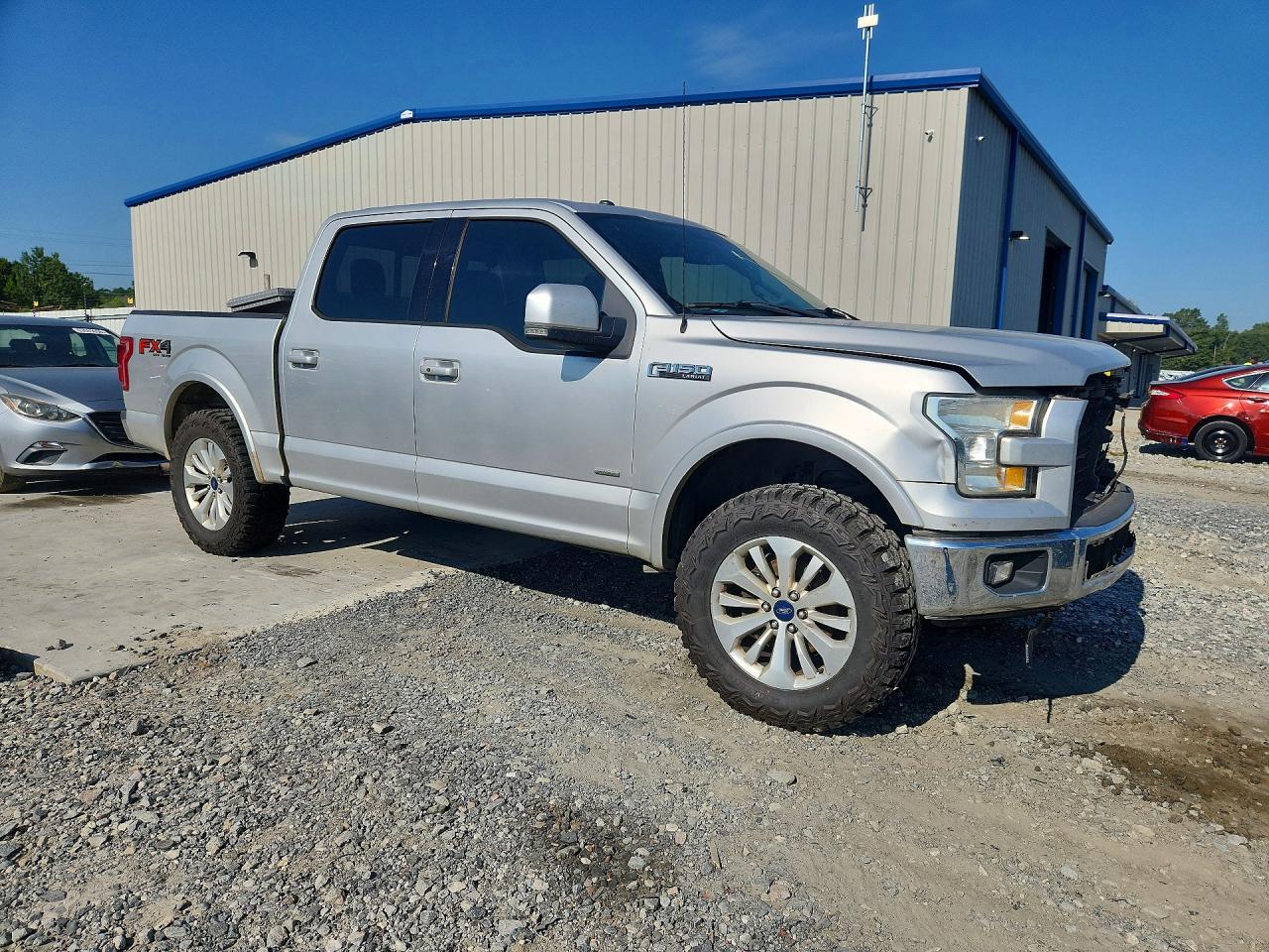 2015 Ford F150 Supercrew Silver vin: 1FTEW1EG1FFC19023