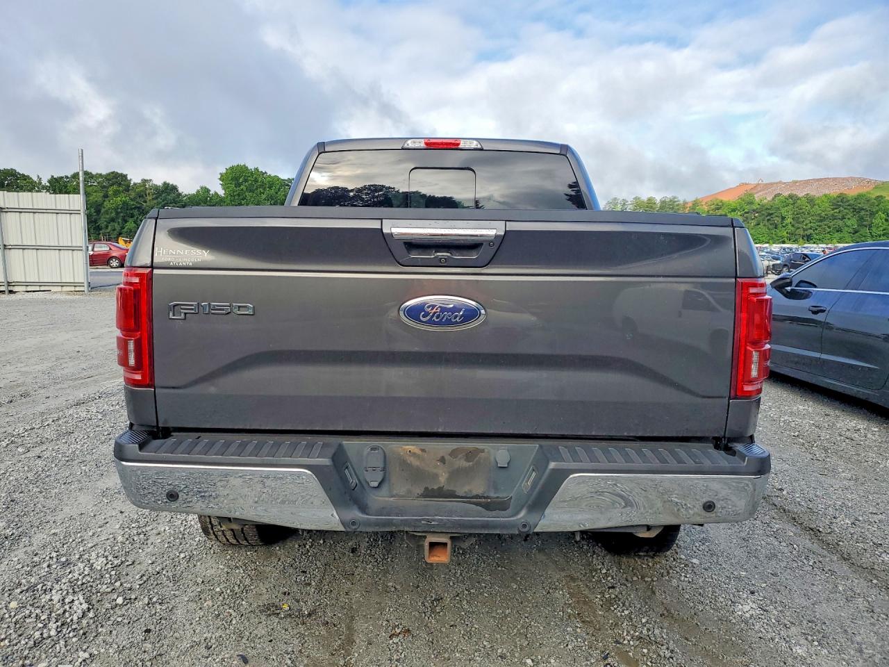 2015 Ford F150 Supercrew Gray vin: 1FTEW1EG1FFC83515
