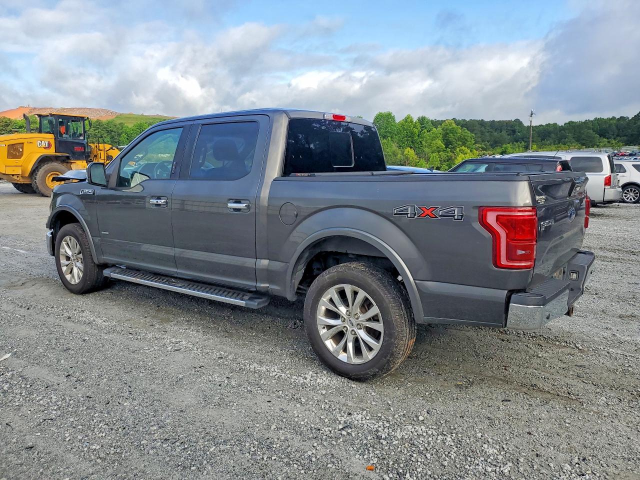 2015 Ford F150 Supercrew Gray vin: 1FTEW1EG1FFC83515