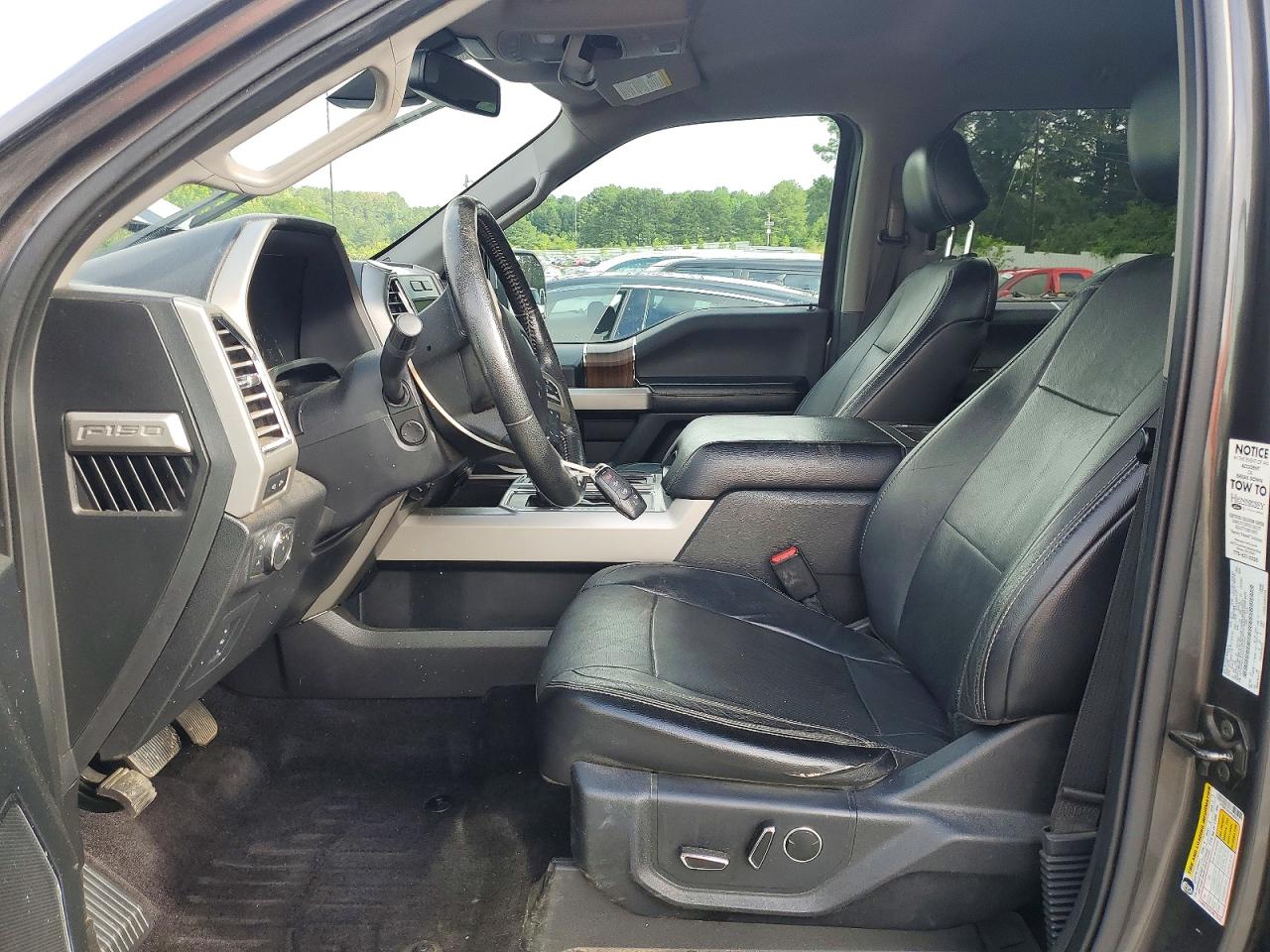 2015 Ford F150 Supercrew Gray vin: 1FTEW1EG1FFC83515