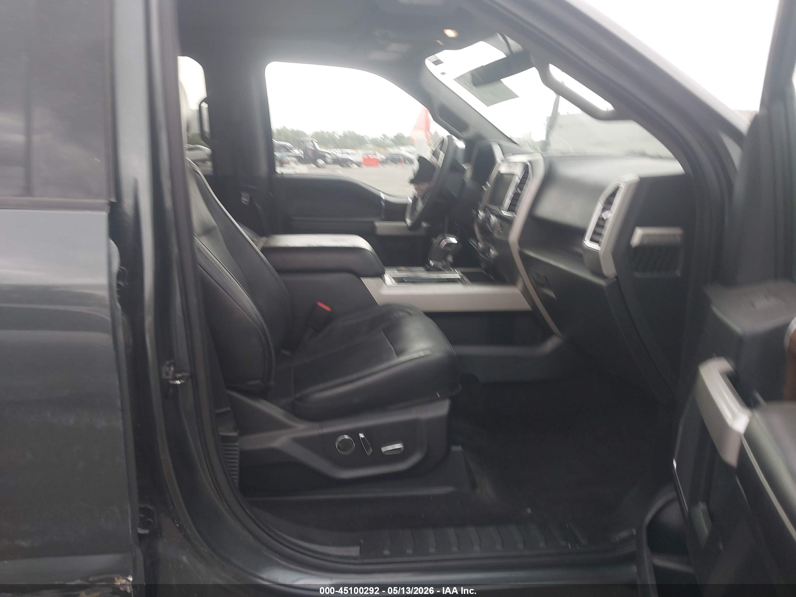 2015 Ford F-150 Lariat Green vin: 1FTEW1EG1FKD09912