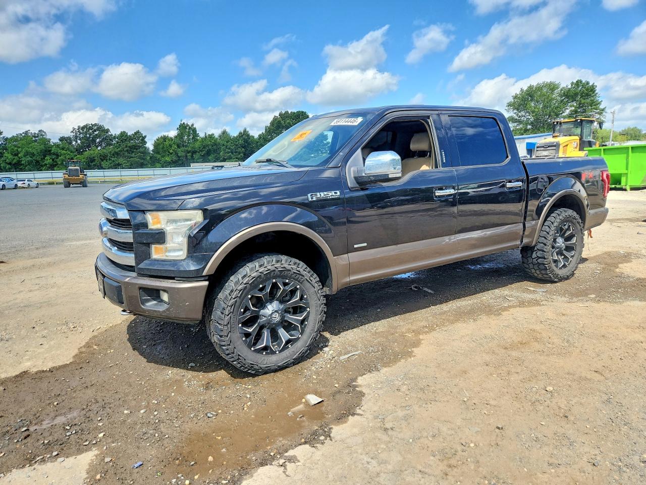 2015 Ford F150 Supercrew Black vin: 1FTEW1EG1FKE12795