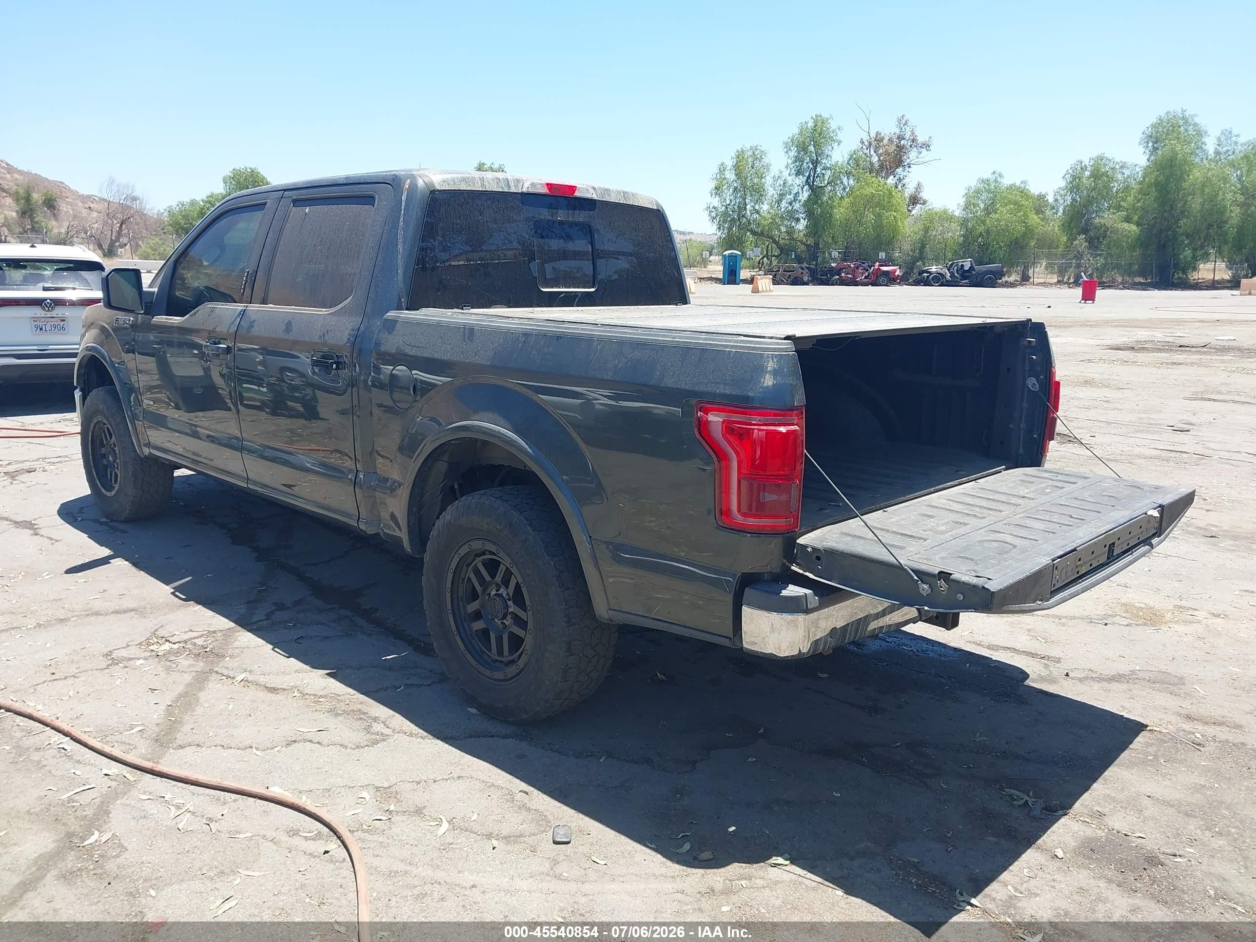 2015 Ford F-150 King Ranch/lariat/platinum/xl/xlt Серый vin: 1FTEW1EG1FKE17480