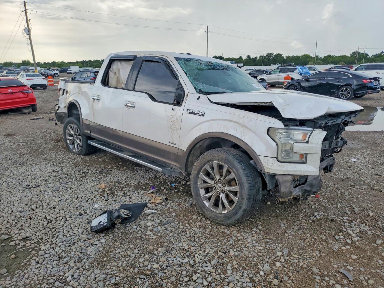 2015 Ford F150 Supercrew Two Tone vin: 1FTEW1EG1FKE59776