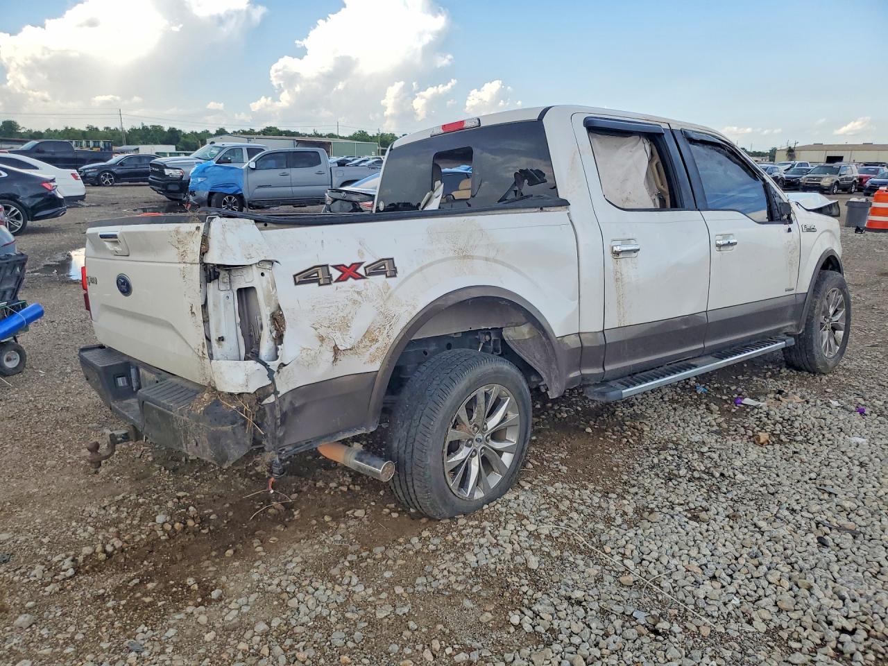 2015 Ford F150 Supercrew Two Tone vin: 1FTEW1EG1FKE59776