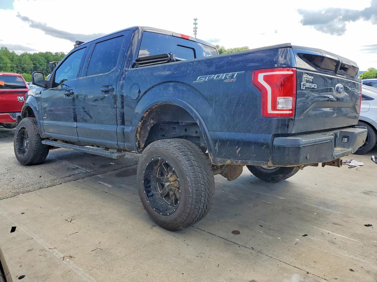 2016 Ford F150 Supercrew Black vin: 1FTEW1EG1GFC04636