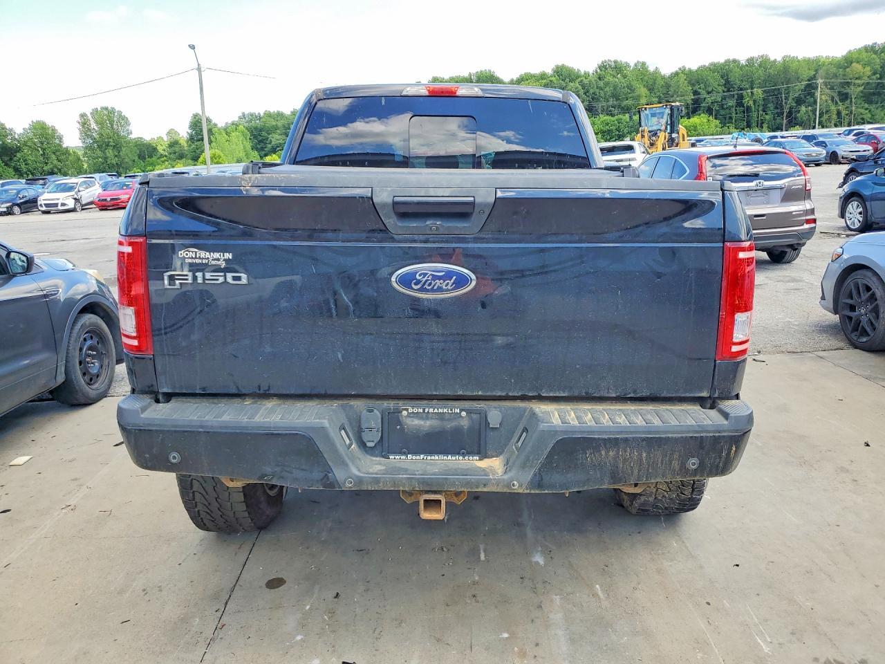 2016 Ford F150 Supercrew Black vin: 1FTEW1EG1GFC04636